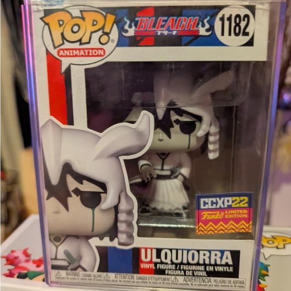 Funko Pop! Animation Ulquiorra Figure - Black White